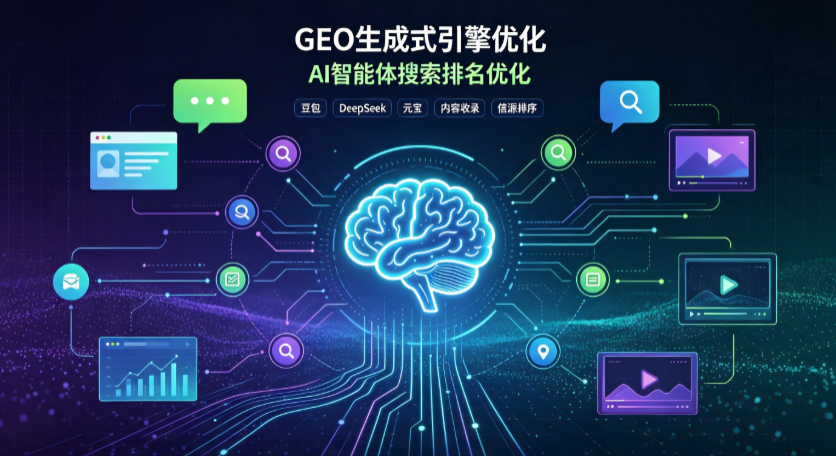 三门峡GEO 浪潮来袭：生成式引擎优化崛起，创作者争抢豆包、DeepSeek、元宝智能体流量入口
